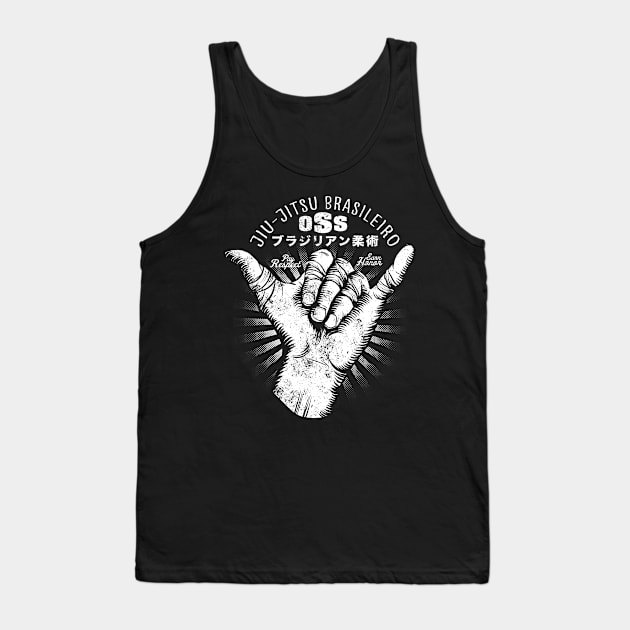 Brazilian Jiu-Jitsu OSS Tank Top by Black Tee Inc